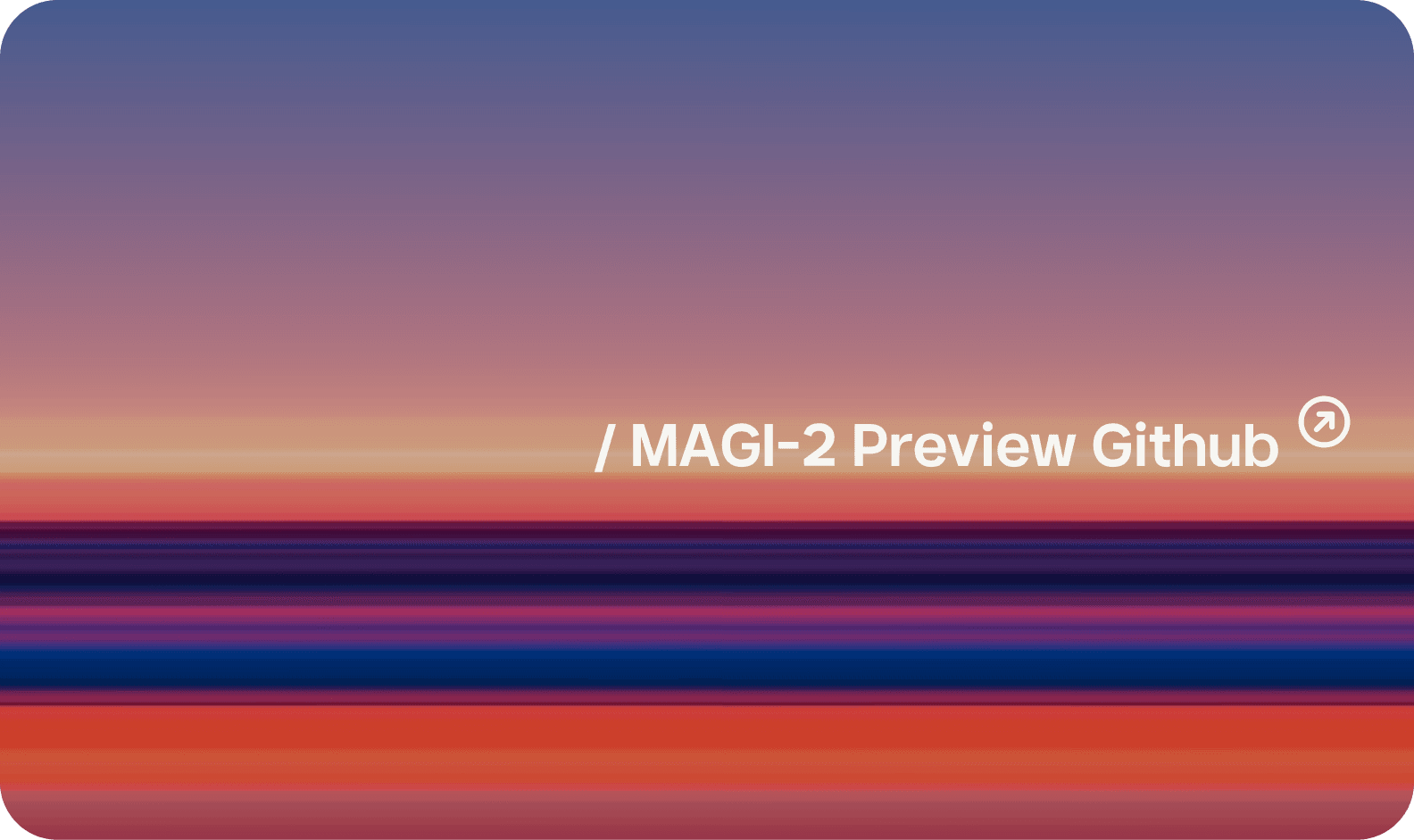 MAGI-2 Preview: Scaling Video Generation Models Efficiently